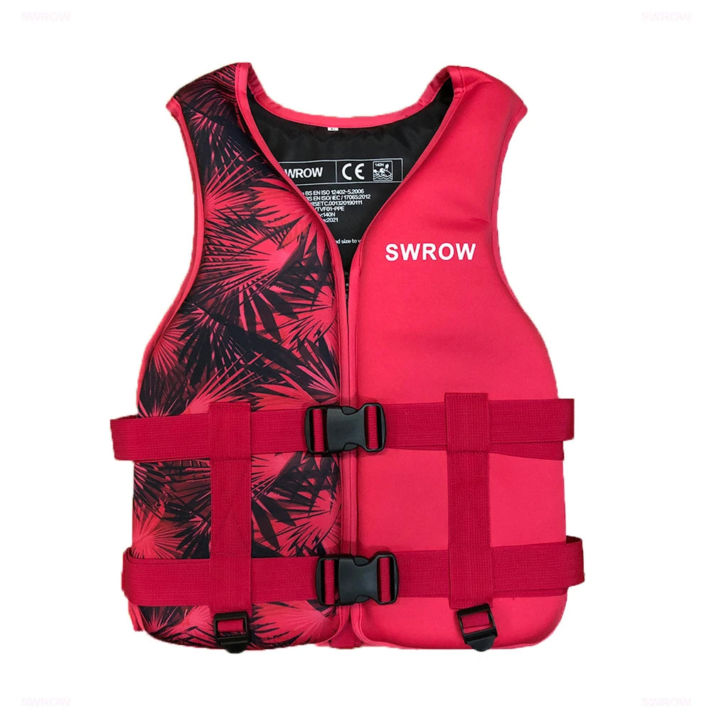 Veste de Sauvetage en Néoprène pour Adultes et Enfants - Gilet de Flottaison pour Sports Nautiques - BLACKBEARD OUTDOOR INDUSTRIES
