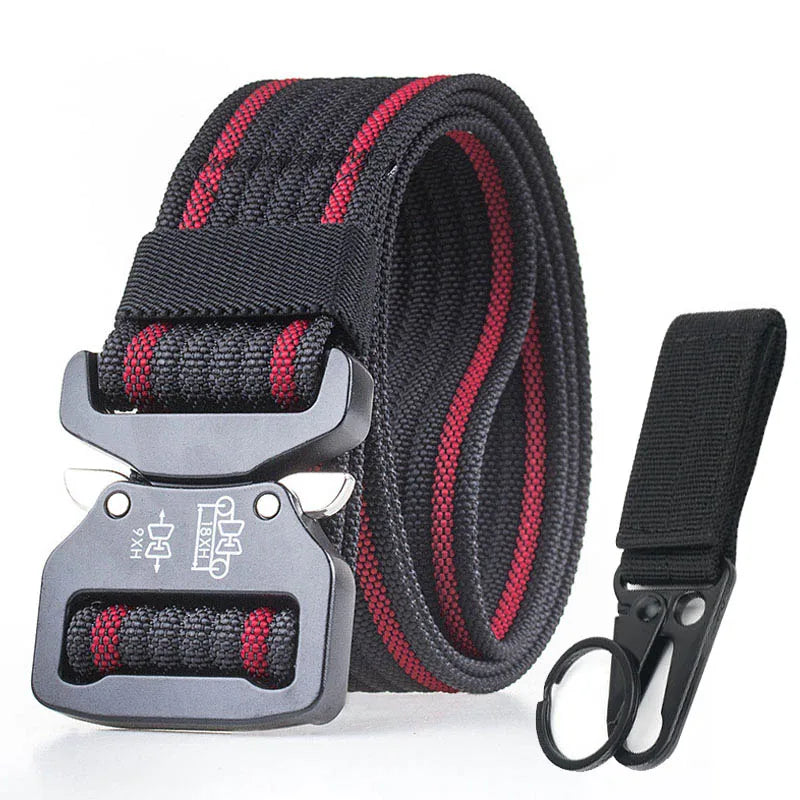 Ceinture tactique police nylon 1200D boucle métal - BLACKBEARD OUTDOOR INDUSTRIES