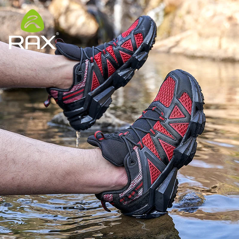 Chaussures de Randonnée Homme RAX – Mesh Respirant, Semelle Caoutchouc, Montantes, Pointures 39-46