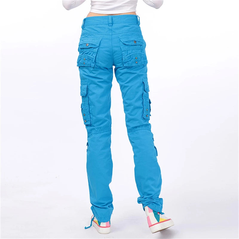 Pantalon Cargo Femme Harem Jogger – Coupe Ample, Multi-Poches & Streetwear - BLACKBEARD OUTDOOR INDUSTRIES