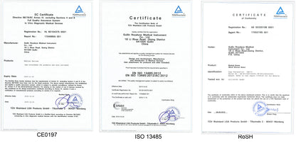 Kit de Test Médical Multifonction 4 en 1 - Cholestérol, Acide Urique, Glucose Sanguin & Hémoglobine BLACKBEARD OUTDOOR INDUSTRIES