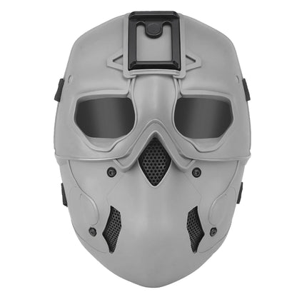 Masque tactique airsoft intégral avec couvre-chef 52–66 cm