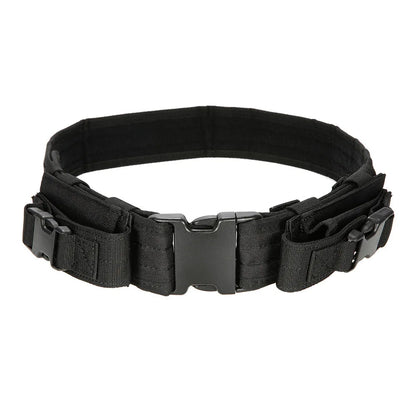 Ceinture Tactique de Combat avec Pochette pour Chargeur – Ceinture de Sécurité à Libération Rapide pour Entraînement Airsoft et Chasse BLACKBEARD OUTDOOR INDUSTRIES