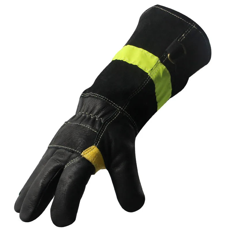 Gants Pompier Longue Protection — Anti-Feu, Anti-Chaleur & Anti-Brûlure - BLACKBEARD OUTDOOR INDUSTRIES