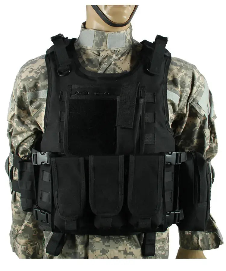 Gilet Tactique Porte-Plaque YAKEDA E88005 – Usage Professionnel & Airsoft Ma boutique