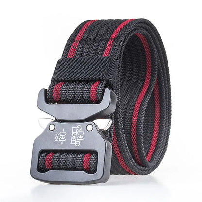 Ceinture tactique police nylon 1200D boucle métal - BLACKBEARD OUTDOOR INDUSTRIES