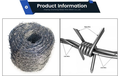 Fil Barbelé Acier Galvanisé à Chaud – Rouleau de 100 mètres - BLACKBEARD OUTDOOR INDUSTRIES