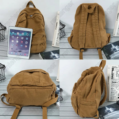 Sac à Dos Scolaire en Tissu pour Fille – Nouveau Sac à Dos Fashion Vintage - BLACKBEARD OUTDOOR INDUSTRIES