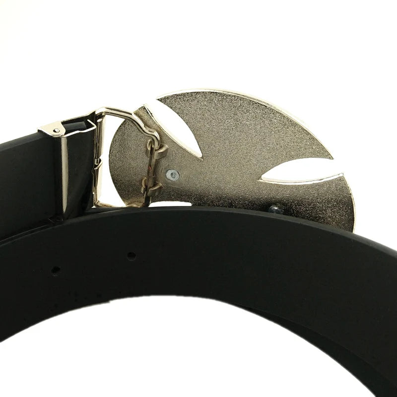 Ceinture en Cuir PU avec Boucle Métallique XXL pour Hommes - Accessoires Western Cowboy Ma boutique