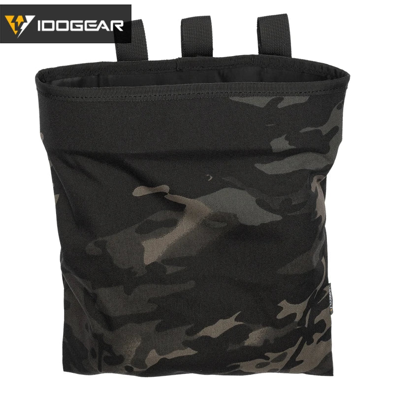 Poche Dump MOLLE Tactique IDOGEAR – Sac de Récupération Chargeurs / Mag Drop Pouch – Modèle 3550 - BLACKBEARD OUTDOOR INDUSTRIES