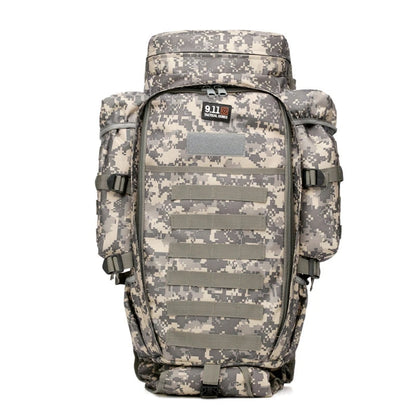 Sac à dos Tactique MOLLE 60L – Nylon Imperméable, Transport 2 Fusils, Chasse & Randonnée