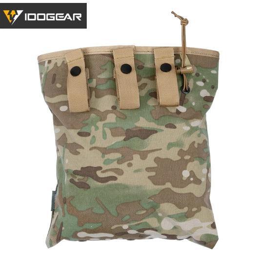 Poche Dump MOLLE Tactique IDOGEAR – Sac de Récupération Chargeurs / Mag Drop Pouch – Modèle 3550 - BLACKBEARD OUTDOOR INDUSTRIES