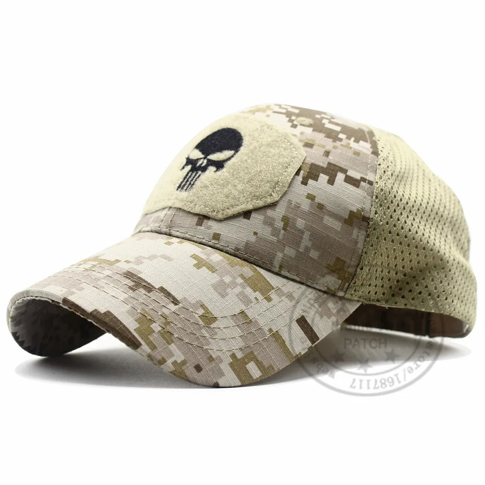 Casquette Tactique LIBERWOOD Skull Operator – Style SWAT, Forces Spéciales, Airsoft & Outdoor - BLACKBEARD OUTDOOR INDUSTRIES