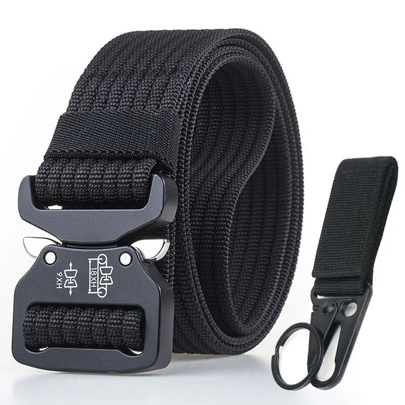 Ceinture tactique police nylon 1200D boucle métal - BLACKBEARD OUTDOOR INDUSTRIES