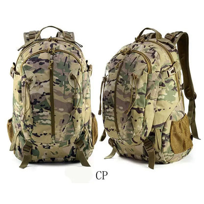 Sac à dos tactique 30L en Oxford 900D, mixte, camouflage ou uni