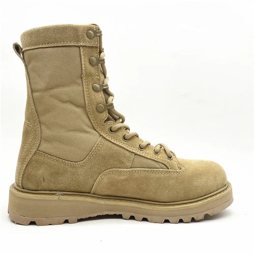 Boots Désert Ventilées Homme – Daim Suède, Style Commando Militaire, Pointures 39-46