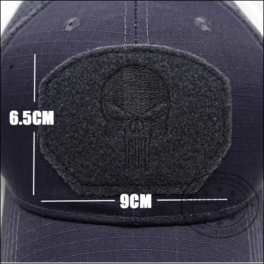 Casquette Tactique LIBERWOOD Skull Operator – Style SWAT, Forces Spéciales, Airsoft & Outdoor - BLACKBEARD OUTDOOR INDUSTRIES