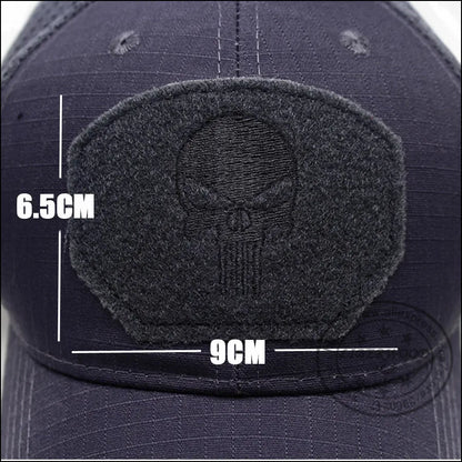 Casquette Tactique LIBERWOOD Skull Operator – Style SWAT, Forces Spéciales, Airsoft & Outdoor - BLACKBEARD OUTDOOR INDUSTRIES