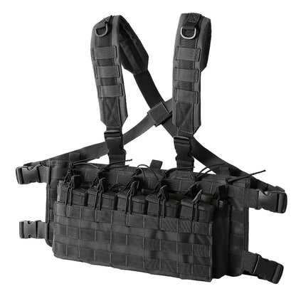 Chest rig MOLLE tactique ajustable