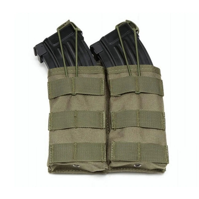 Tactical MOLLE Double/Triple Magazine Pouch pour AK, AR, M4, AR15 – Pour Pistolet et Fusil - BLACKBEARD OUTDOOR INDUSTRIES