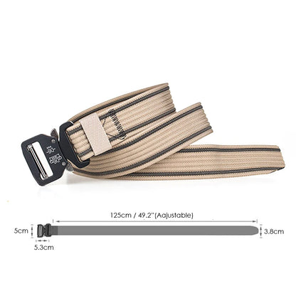 Ceinture tactique police nylon 1200D boucle métal - BLACKBEARD OUTDOOR INDUSTRIES