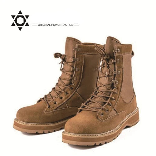 Boots Désert Ventilées Homme – Daim Suède, Style Commando Militaire, Pointures 39-46