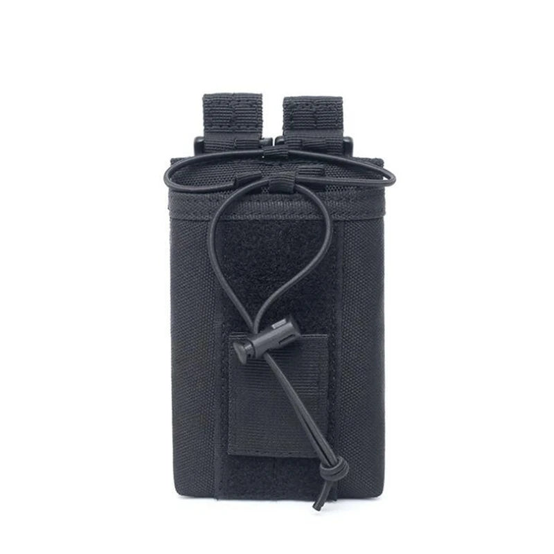 Pochette radio tactique MOLLE en nylon 1000D