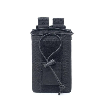 Pochette radio tactique MOLLE en nylon 1000D