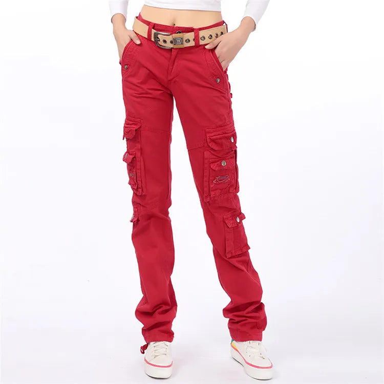 Pantalon Cargo Femme Harem Jogger – Coupe Ample, Multi-Poches & Streetwear - BLACKBEARD OUTDOOR INDUSTRIES
