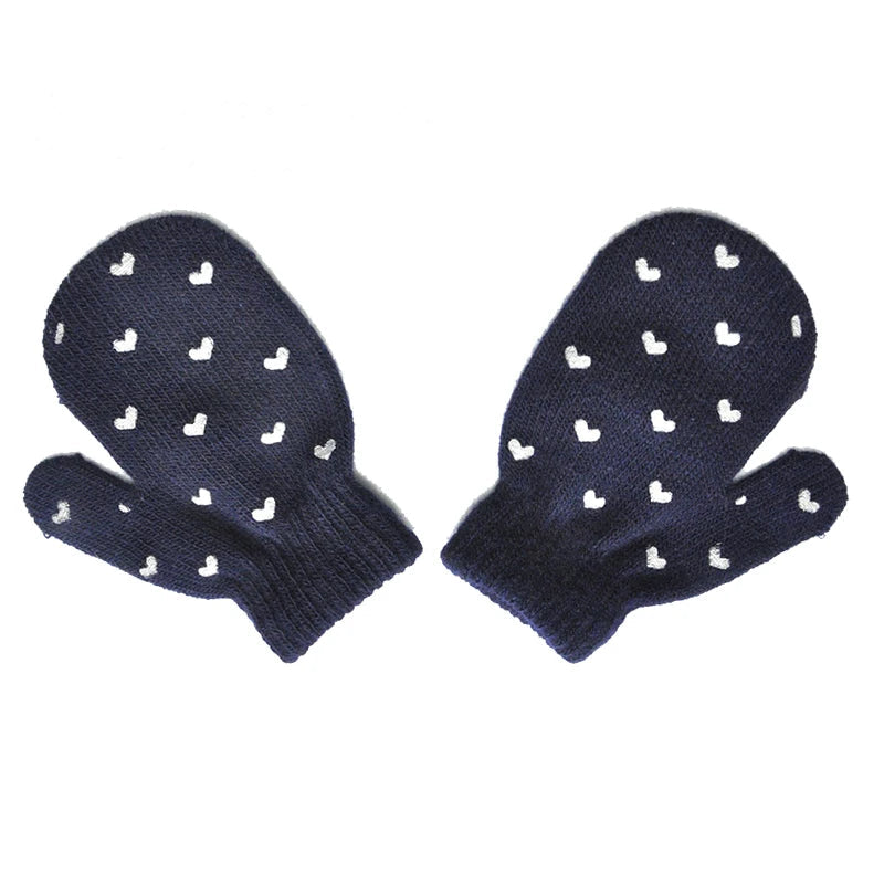 Paire de gants pour enfant en velours hiver Ma boutique