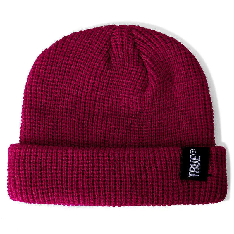 Bonnet Court Unisexe Style Marin – Tricot Côtelé Hiver Homme Femme