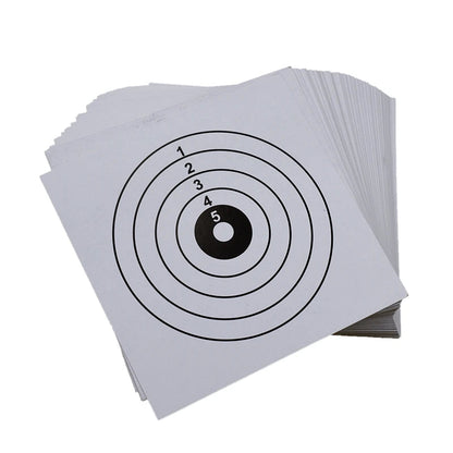 CIBLE MURALE ACIER  AVEC PIÈGE À BALLES – DESIGN EN CONE, 5 TYPES DE PAPIERS INCLUS Ma boutique