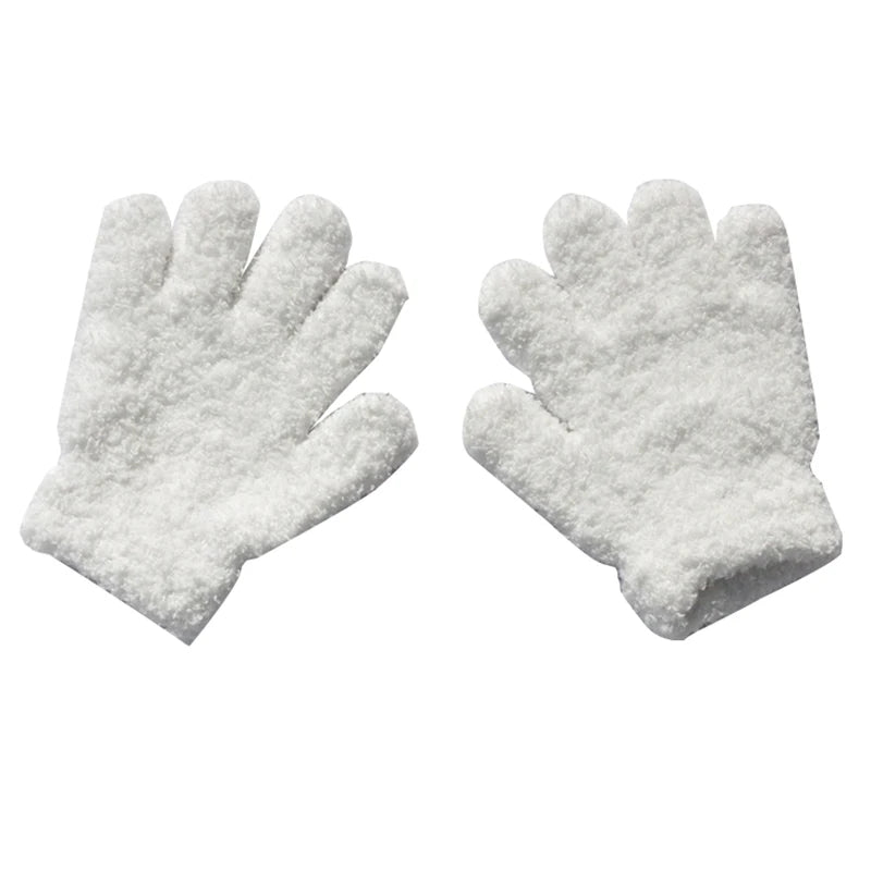 Paire de gants pour enfant en velours hiver Ma boutique