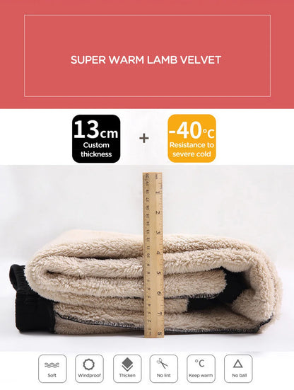 MEHEOL Leggings Femme d’Hiver Épais et Chauds | Pantalon Long Doublé Polaire | Taille Plus - BLACKBEARD OUTDOOR INDUSTRIES