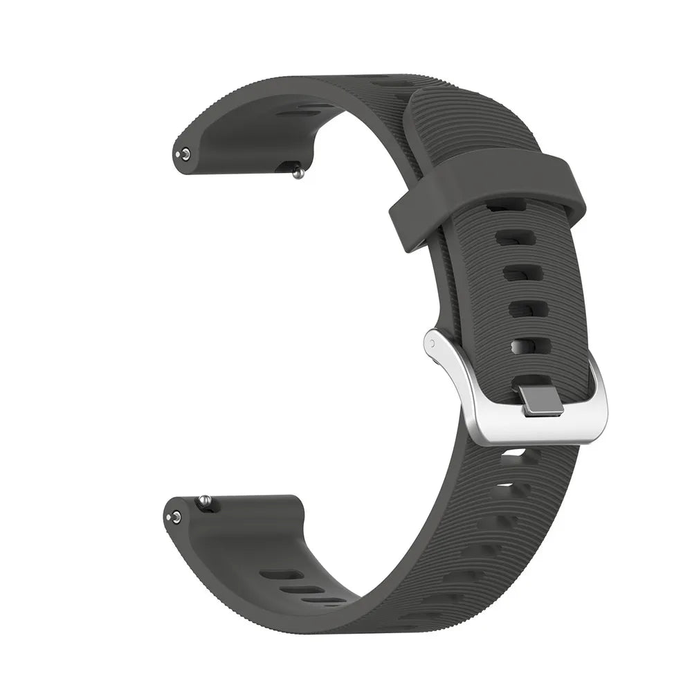 Bracelet en Silicone de 20mm pour Montre Garmin Forerunner / Venu / Vivoactive / Samsung Galaxy Watch BLACKBEARD OUTDOOR INDUSTRIES