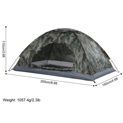 Tente Camping TOMSHOO 1-2 Personnes – Ultralégère, Anti-UV UPF 30+, Plage & Randonnée