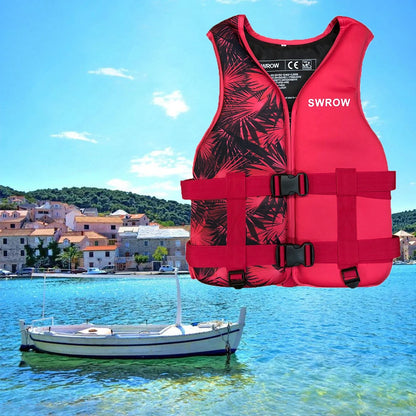 Veste de Sauvetage en Néoprène pour Adultes et Enfants - Gilet de Flottaison pour Sports Nautiques - BLACKBEARD OUTDOOR INDUSTRIES