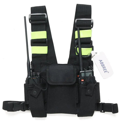 Holster Poitrine Tactique Radio Baofeng – Compatible UV-5R UV-9R UV-10R UV-S9 | 8 Modèles - BLACKBEARD OUTDOOR INDUSTRIES