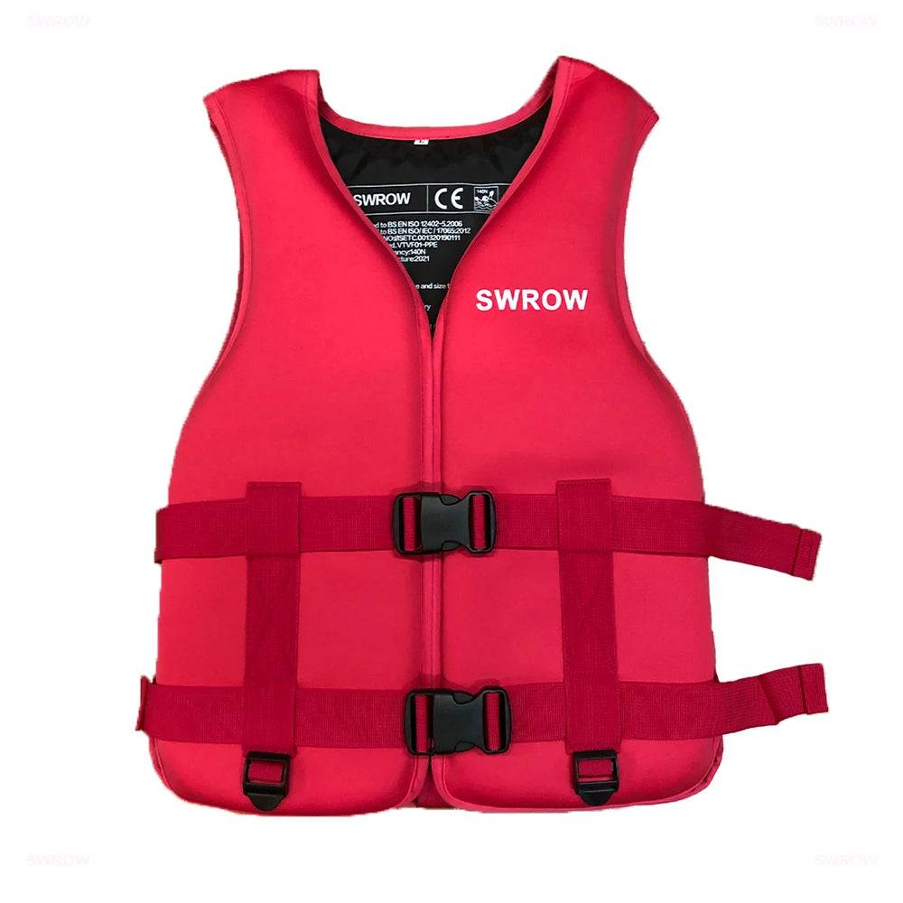 Veste de Sauvetage en Néoprène pour Adultes et Enfants - Gilet de Flottaison pour Sports Nautiques - BLACKBEARD OUTDOOR INDUSTRIES