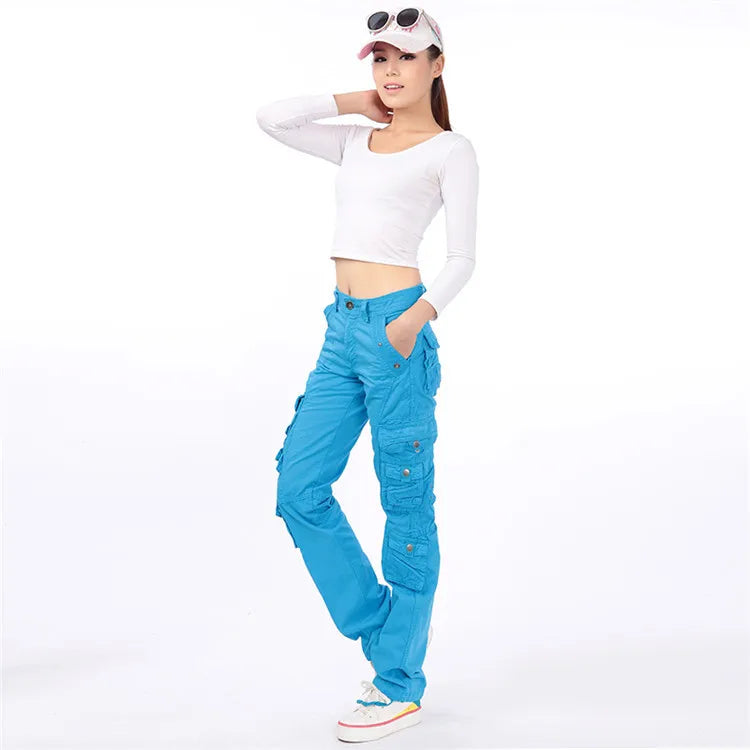 Pantalon Cargo Femme Harem Jogger – Coupe Ample, Multi-Poches & Streetwear - BLACKBEARD OUTDOOR INDUSTRIES