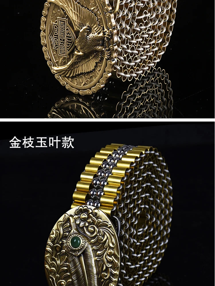 Ceinture en Cuivre Pur pour Homme Ma boutique