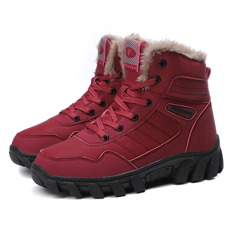 Chaussures randonnée femme doublées fourrure