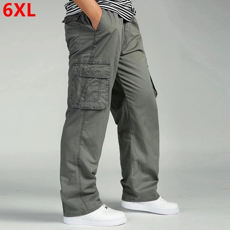 Pantalon Cargo Jogger Homme Grande Taille – Coton Léger XL à 6XL Été - BLACKBEARD OUTDOOR INDUSTRIES