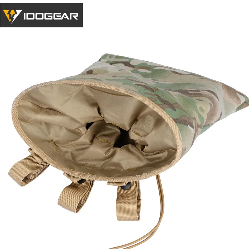 Poche Dump MOLLE Tactique IDOGEAR – Sac de Récupération Chargeurs / Mag Drop Pouch – Modèle 3550 - BLACKBEARD OUTDOOR INDUSTRIES