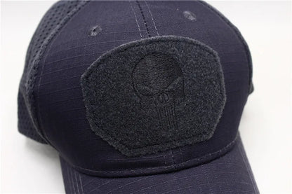 Casquette Tactique LIBERWOOD Skull Operator – Style SWAT, Forces Spéciales, Airsoft & Outdoor - BLACKBEARD OUTDOOR INDUSTRIES