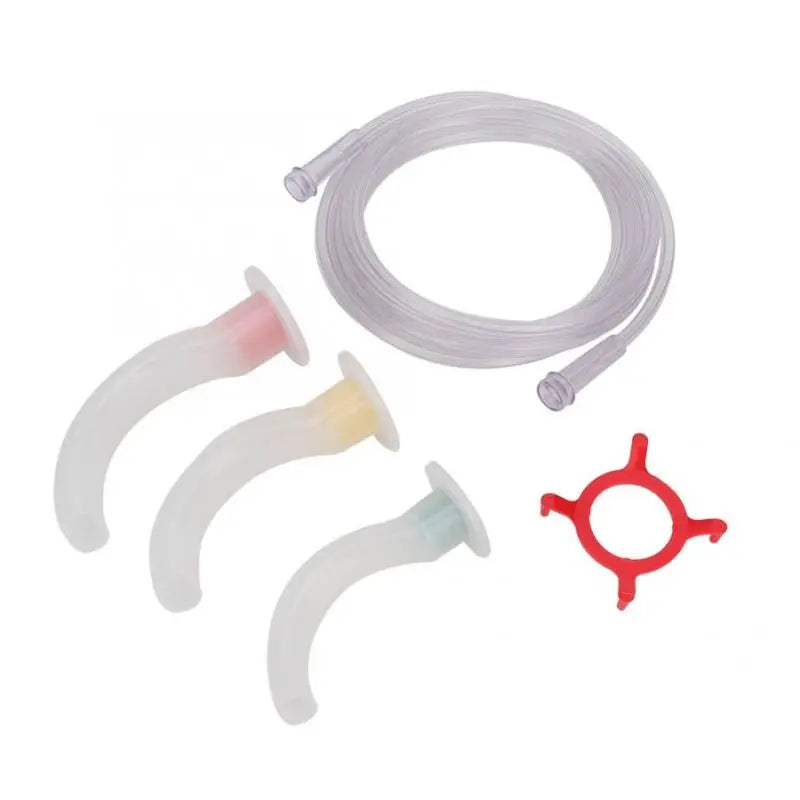 Ballon de Réanimation Adulte PVC – Kit Ambu Bag avec Tube Oxygène, Masque & Canules Oropharyngées
