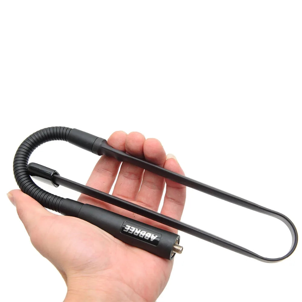 ABBREE AR-152 / AR-148 – Antenne Tactique avec Câble Coaxial SMA-Femelle pour Baofeng UV-5R / UV-82 / UV-9R Plus - BLACKBEARD OUTDOOR INDUSTRIES