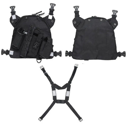 Holster Poitrine Tactique Radio Baofeng – Compatible UV-5R UV-9R UV-10R UV-S9 | 8 Modèles - BLACKBEARD OUTDOOR INDUSTRIES