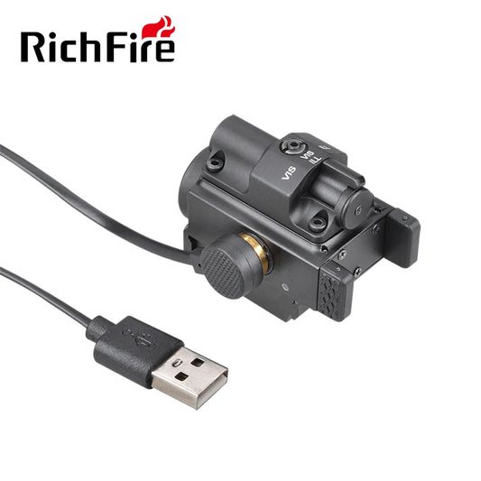 Lampe tactique RichFire SFD-065C 1000 lm avec laser vert