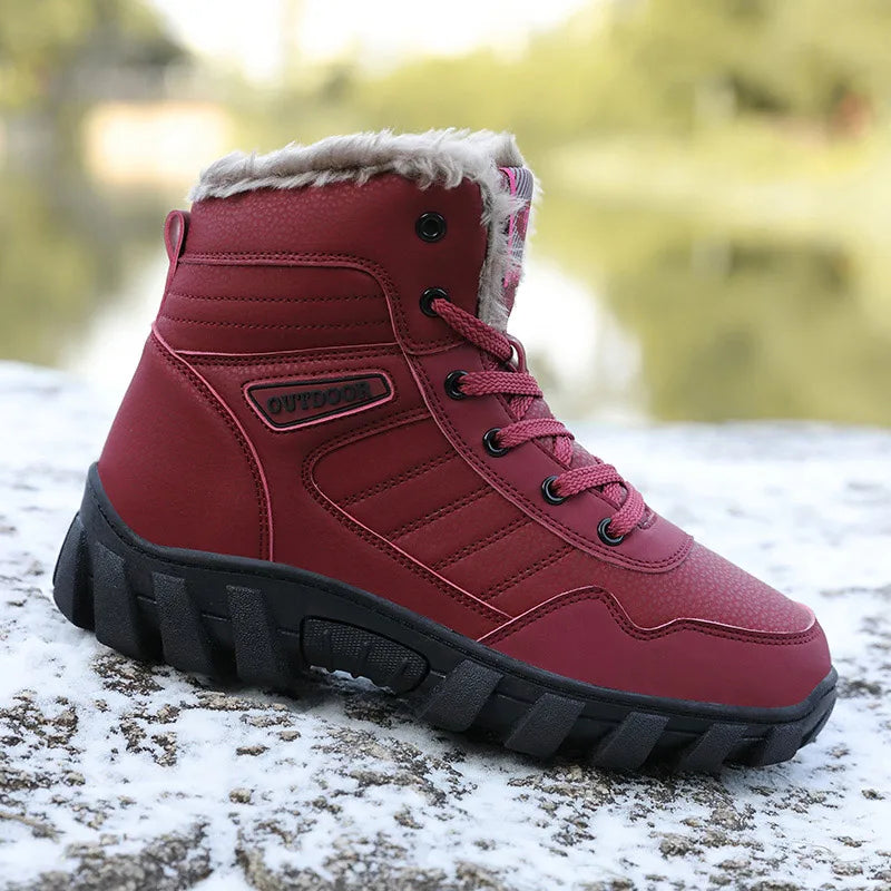 Chaussures randonnée femme doublées fourrure